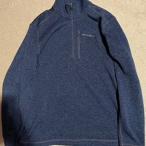 Men’s Navy Blue Eddie Bauer 1/4 Zip